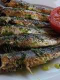 Sardinas fritas para Semana Santa