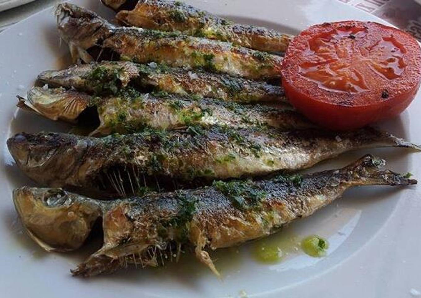 Sardinas fritas para Semana Santa