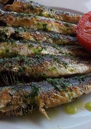 Una foto de Sardinas fritas para Semana Santa