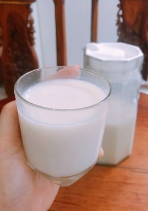 Hình của món Sữa gạo nếp.