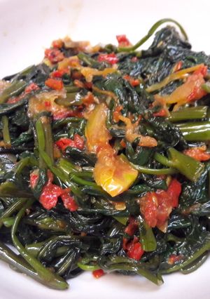 Foto resep Tumis kangkung terasi
