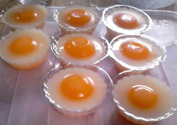 Puding telor ceplok ekonomis untuk jualan