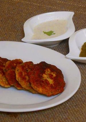 A picture of Shami kabab.
