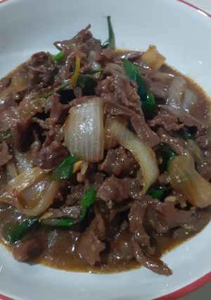 Foto resep Beff teriyaki ala hokben