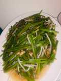 Batang kangkung taoge