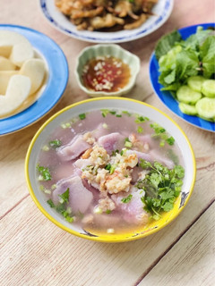 Hình của món Canh Khoai Mỡ Nấu Tôm.