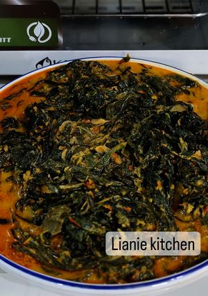 Foto resep Resep sayur daun singkong