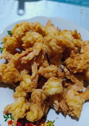 Foto resep Udang tepung keriting