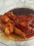 Pollo enchilado