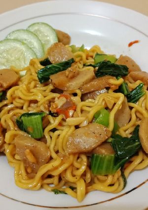 Foto resep Mie goreng kampung