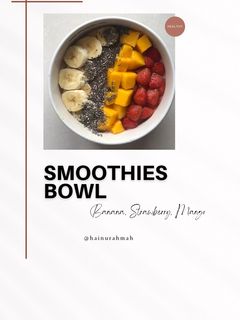 Foto resep 24. Smoothies Bowl
