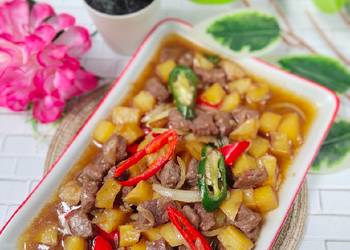 Resep Populer Saikoro Beef Tumis Mantul Banget