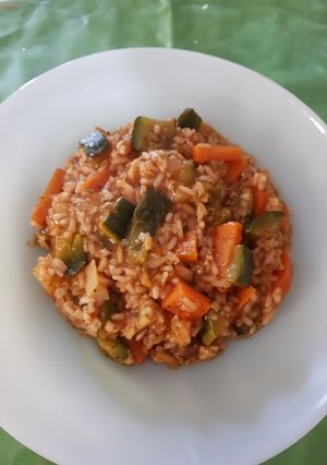 Una foto de Guiso de arroz