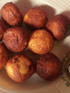 A picture of Choco stuffed milk balls.
