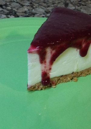 Una foto de Cheesecake de limón