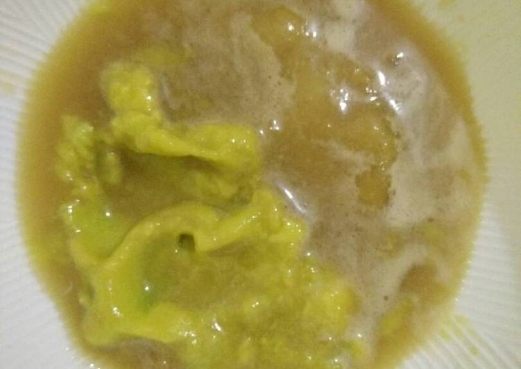 Resep: MPASI Alpukat + pisang ambon + apel malang farah quinn