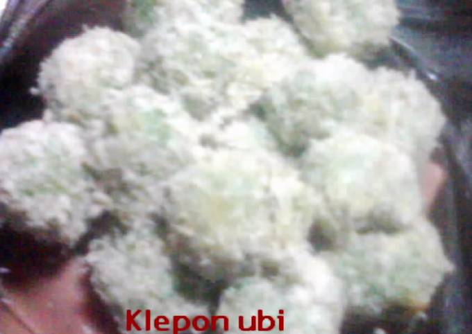 Resep Klepon Ubi Oleh Wahyuni Cookpad