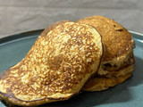 Hot cakes de banana y avena 🥣