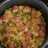 Arroz con chorizos en olla a presión eléctrica