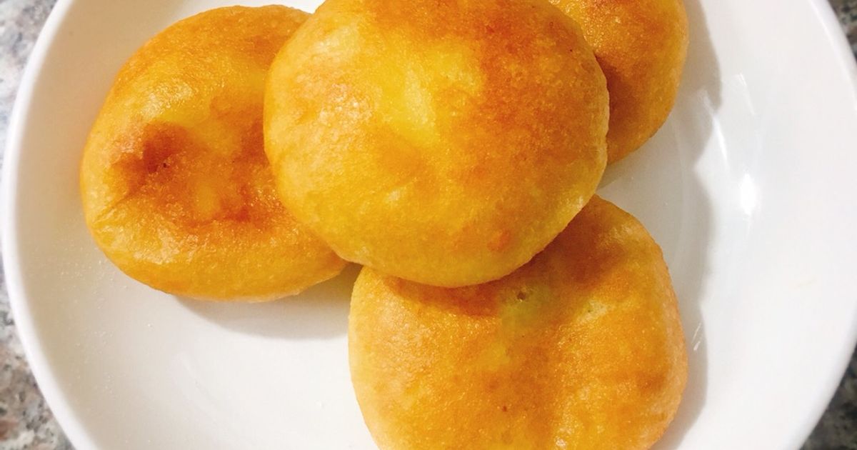 Cách Làm Món Bánh Rán Khoai Lang Nhân Chuối của Linhnguyen (Mẹ Bắp Sữa ...