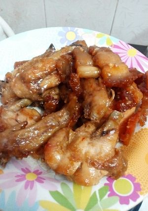 Hình của món Cánh gà chiên nước mắm.