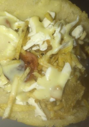 Una foto de Arepa rellena