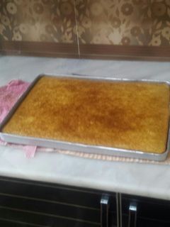صورة لوصفة كيكه إسفنجية بالزبادي ولا اروووع😋😋