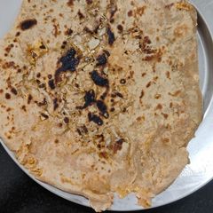 A picture of Reddish (mooli)Paratha.