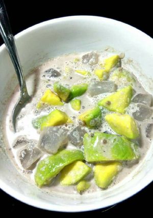 Foto resep Es Campur Alpukat keto