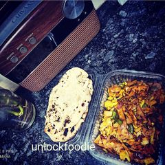 A picture of Leftover Chapati Noodles.