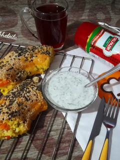 عکسی از دستور کیک شور هویج با آرد گندم نانوایی