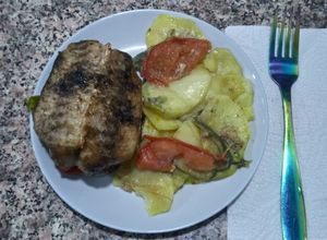 Une photo de Gratin au Thon et Pomme de Terre
