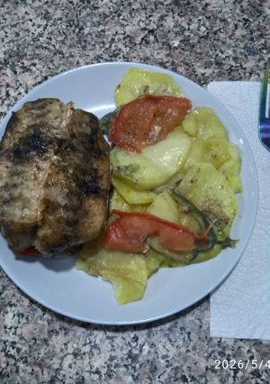 Une photo de Gratin au Thon et Pomme de Terre