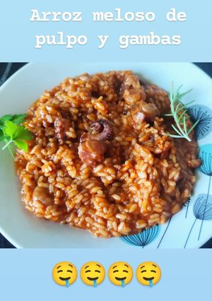 Foto principal de Arroz meloso de pulpo y gambas en Mambo 10070