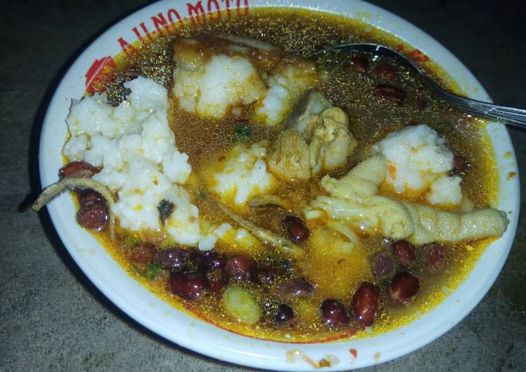 Bumbu Bubur ceker ayam ala anak kosan | Resep Membuat Bubur ceker ayam ala anak kosan Yang Lezat