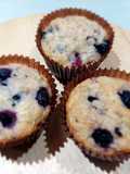 Muffins de frutos rojos