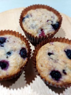 Una foto de Muffins de frutos rojos