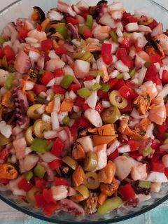 Una foto de Salpicón de marisco