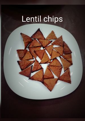 A picture of Lentil chips.