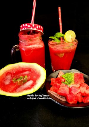 A picture of Watermelon Mojito.