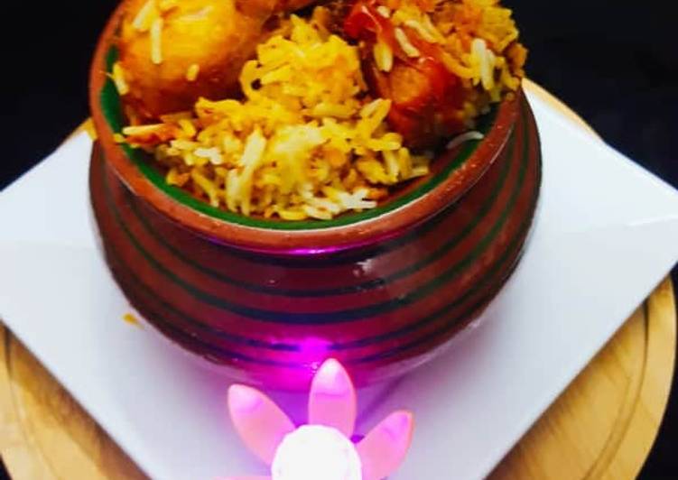 Recipe of Favorite 1hrHyderabadi Chicken Biryani