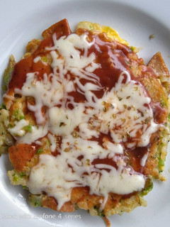 Foto resep MPASI 1thn+ Pizza sayur Nasi Mozzarella
