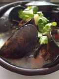 Sopa de choritos