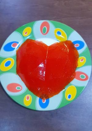 عکسی از دستور ژله پرتقالی با روش جدید😆