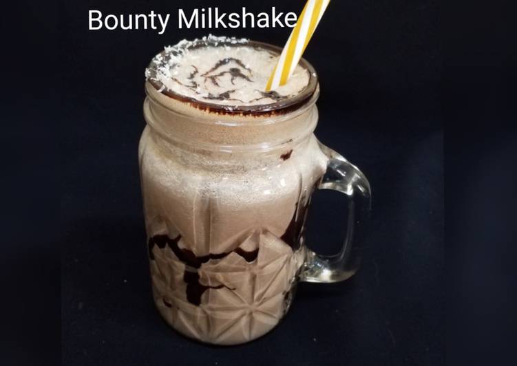 Steps to Prepare Perfect Bounty Milkshake
