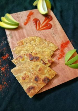 কাঁচা আমের পরোটা(raw mango paratha recipe in bengali) রেসিপির প্রধান ছবি