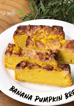Hình của món Banana_pumpkin_broccoli_bread#teamtrees🌳🌟.