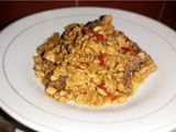 Tumis tempe tetelan sapi