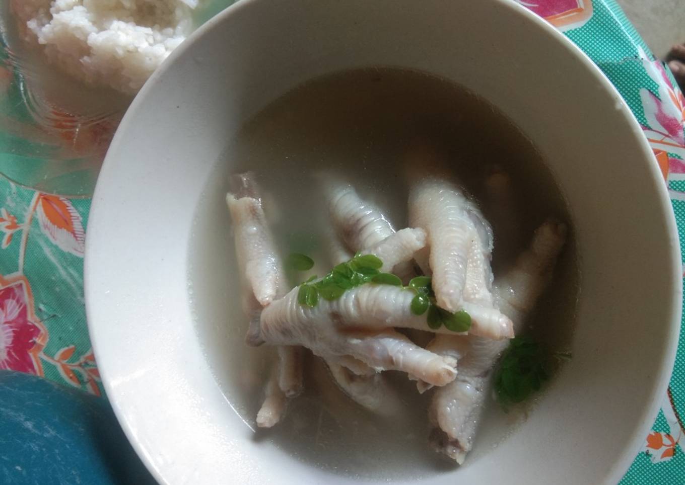 Sup ceker dadakan