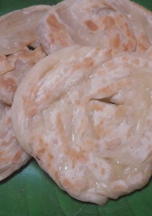 Foto resep Roti maryam atau roti cane
